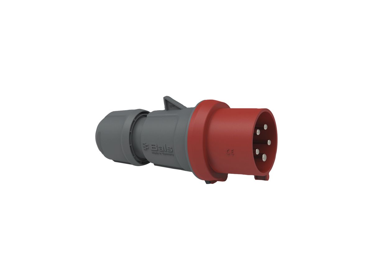 Stecker CEE Bals INNOLINQ 5P 32A 400V rot 6h IP54 schraublos