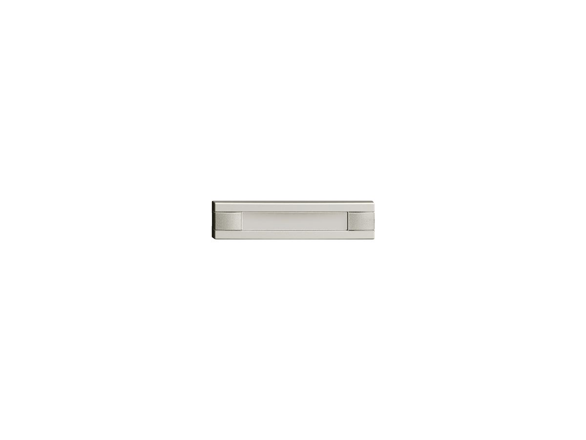 Taste 1/4 KNX/UNI-Taster mit Papiereinlage EDIZIOdue Bedienung 2×1 hellgrau
