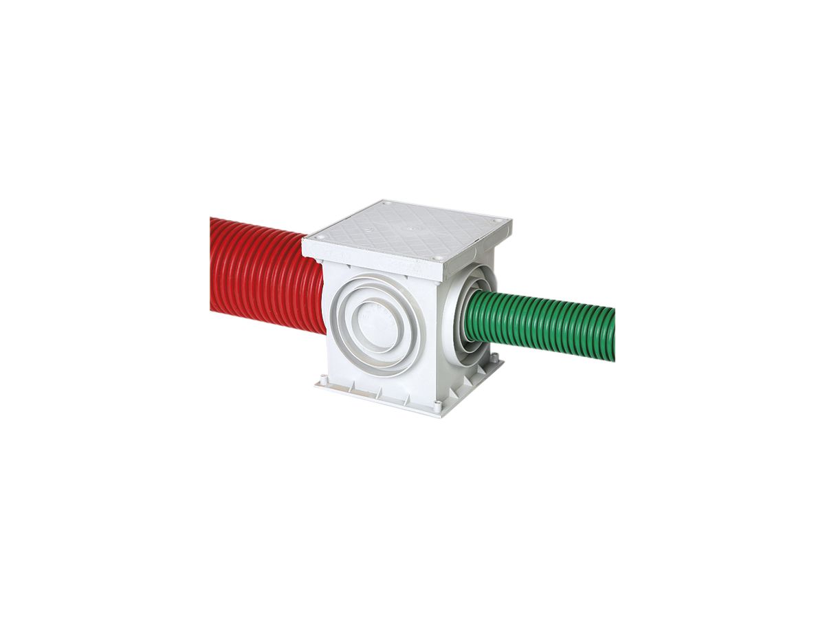 Bodendose KSR-Quadro 200×200 grau