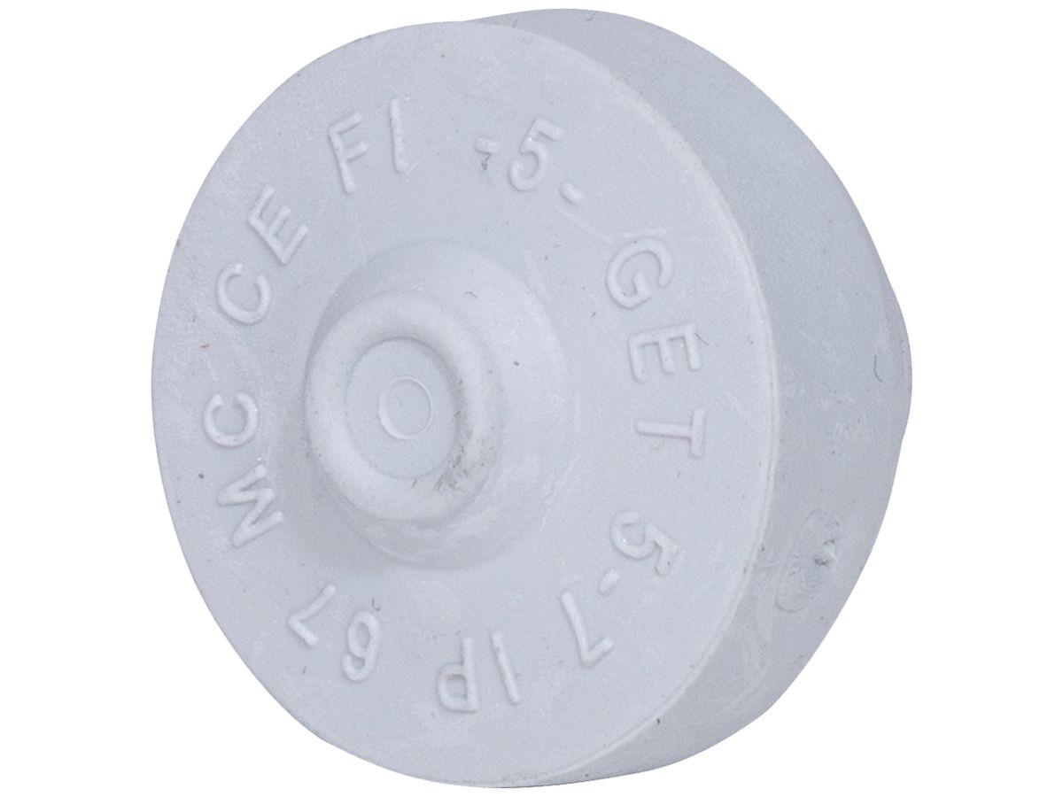 Gummdurchführung Plica GET, M20, für Kabel Ø7…10mm, lichtgrau