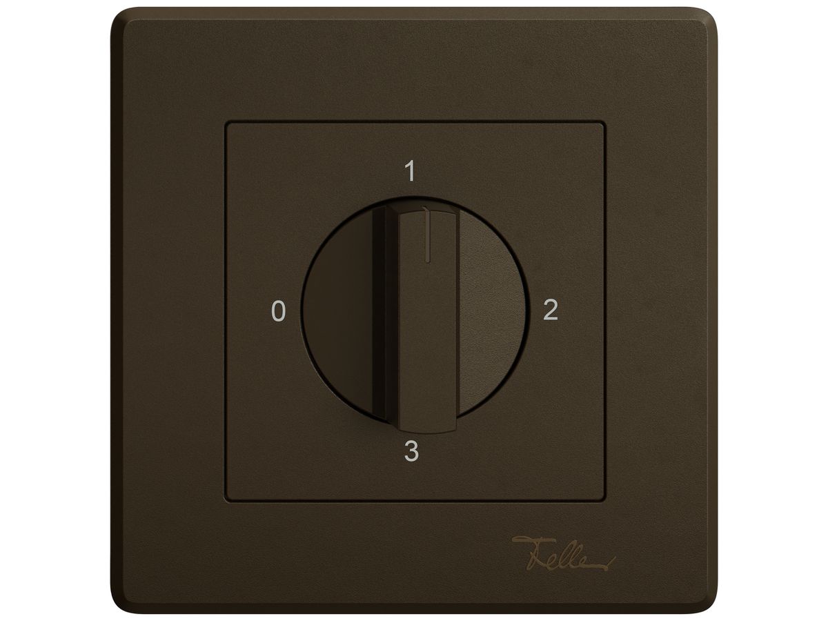 UP-Montageset EDIZIO.liv SNAPFIX® f.Drehschalter m.Griff 0-1-2-3 br