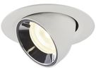 EB-LED-Downlight SLV NUMINOS GIMBLE XS, 7W 200mA 750lm 4000K 20° ws/chr
