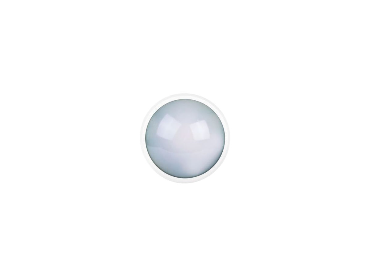 LED-Wandleuchte Z-Licht Glasled 13W 700lm 3000K IK10 Ø210×80mm IP65 weiss