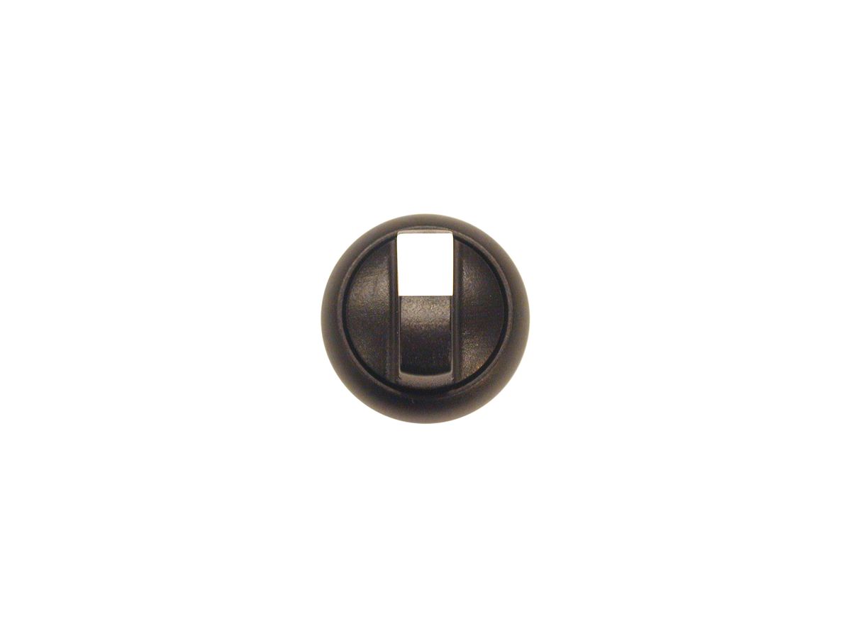 Leucht-Knebelgriff ETN RMQ 3 Stel.tastend schwarz/weiss, Ring schwarz