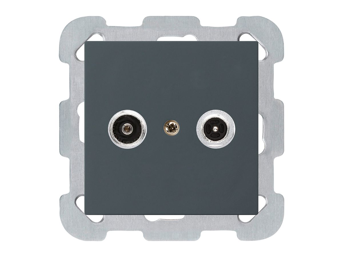 UP-Antennendose kallysto R/TV Bauart B 23dB 2GHz anthrazit