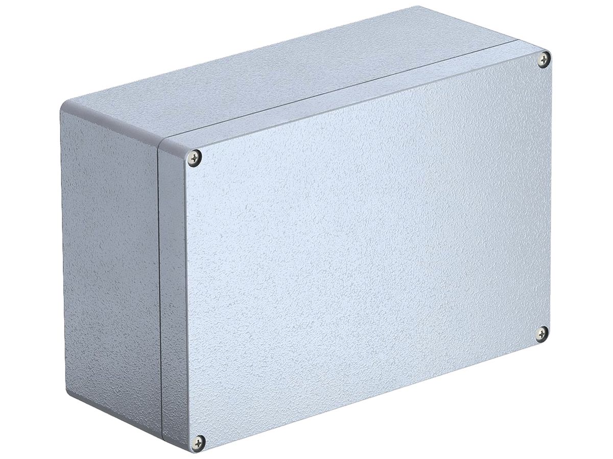 Leergehäuse BET Mx SGR 260×160×90mm Alu IP66 silbergrau
