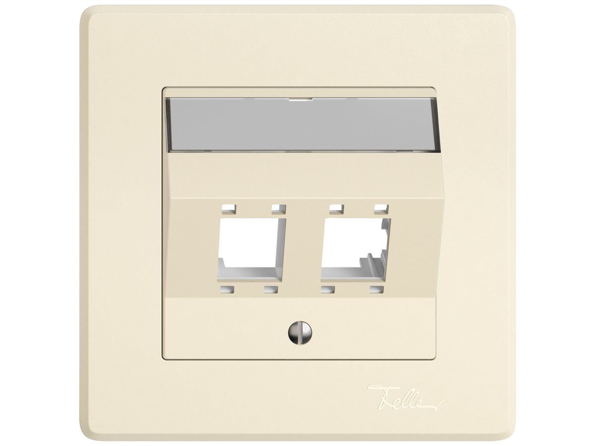 UP-Montageset EDIZIO.liv SNAPFIX® für freenet Kat.5e/6 2× cr