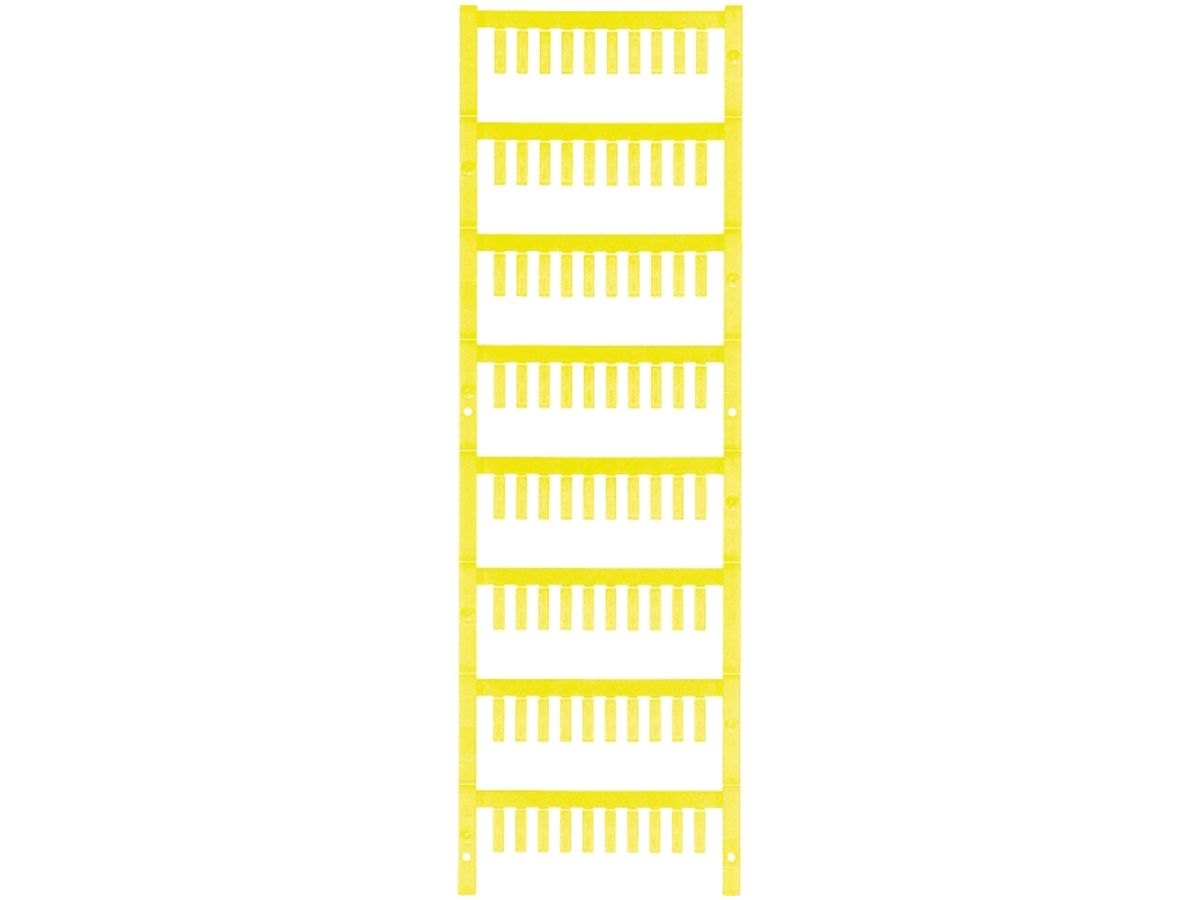 Leitermarkierer Weidmüller MultiCard SF für Ø1…1.3mm 12×3.2mm PA66 gelb