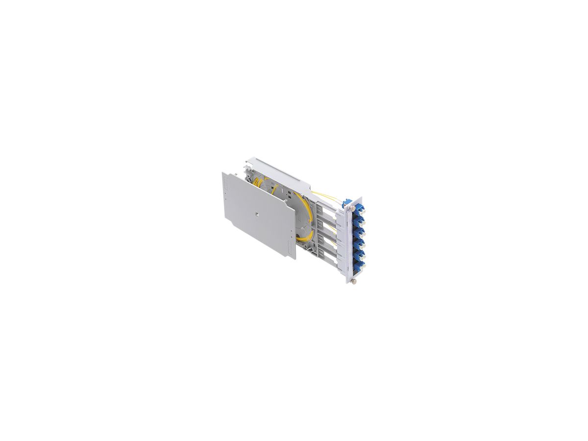 LWL-Fiber-Modul 7TE spleiss 6×LC-Duplex OM4