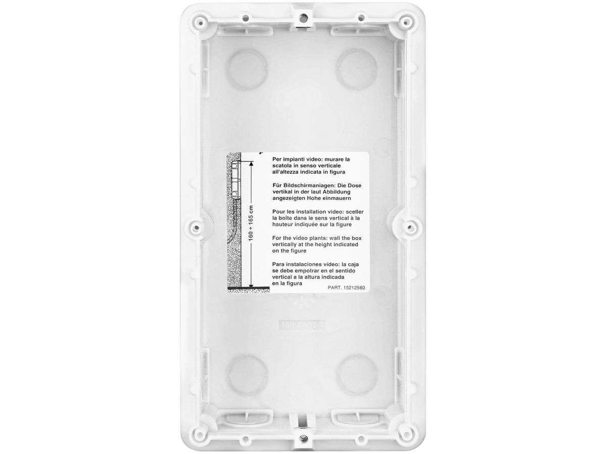 UP-Kasten für Sfera 2 Module