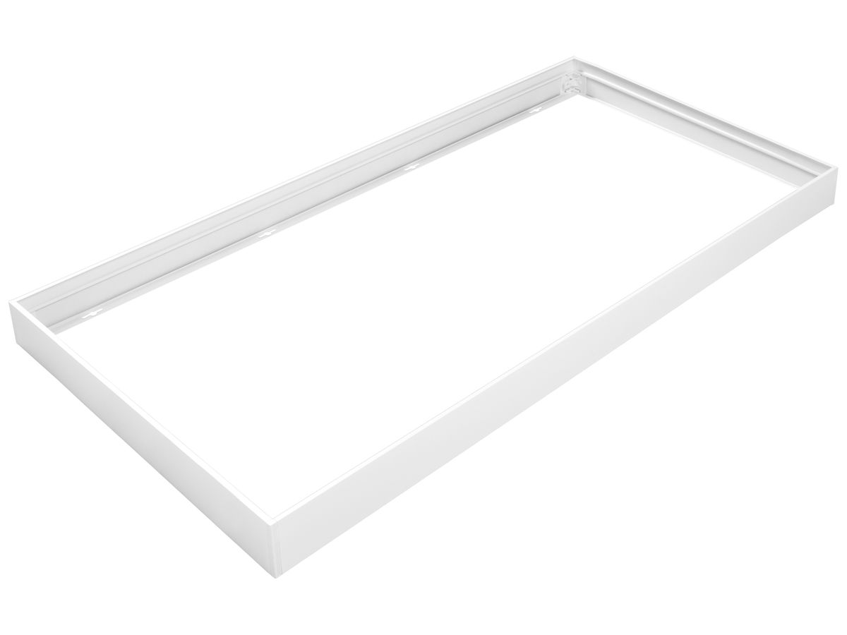 Anbaurahmen Sylvania Aluminium 1200×600×70mm weiss
