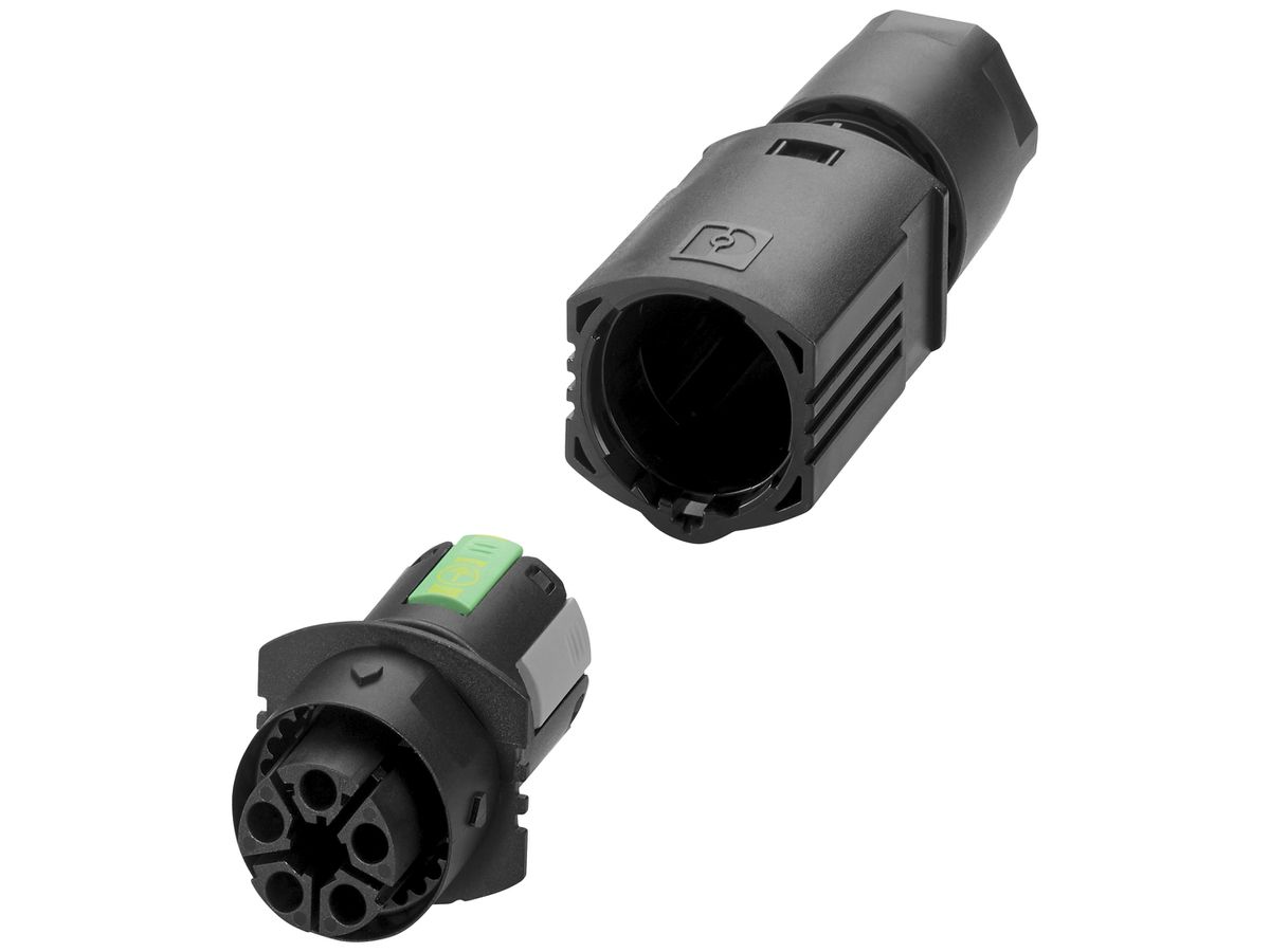 Steckverbinder PX IPD P Buchse 5P 17.5A 600V 0.5…2.5mm² sz IP66