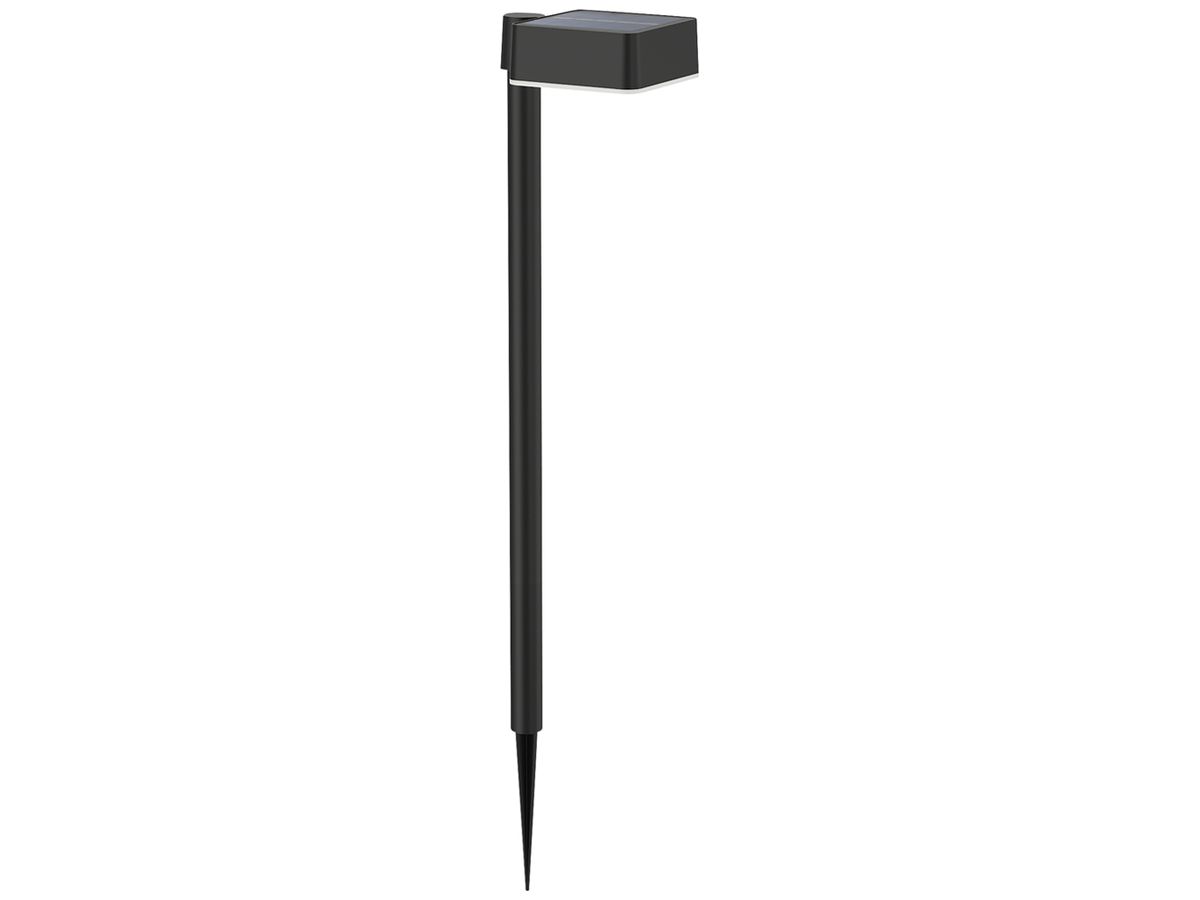 LED-Spiessleuchte Philips Vynce Solar SEN 1.5W 200lm 827 IP44 135×105 schwarz