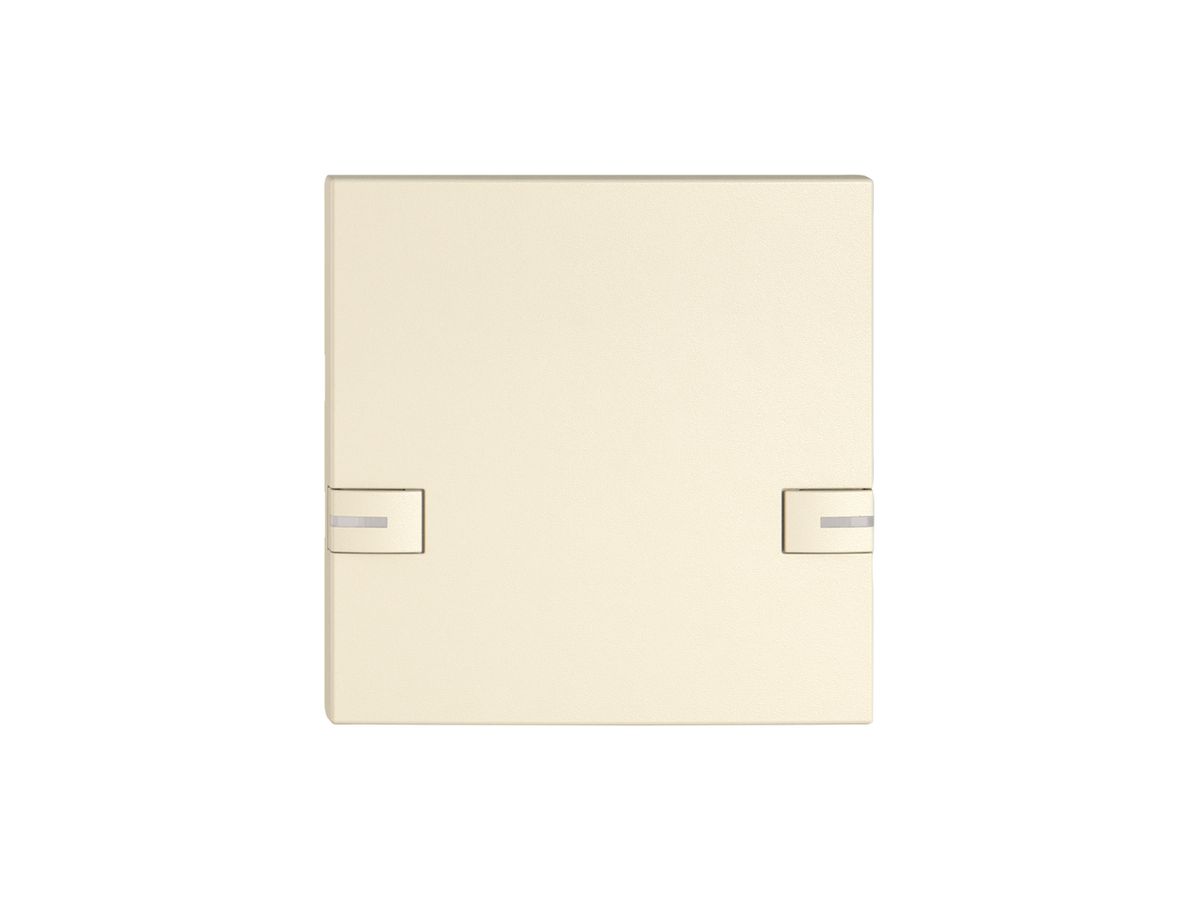 Taste 1/1 EDIZIO.liv SNAPFIX® f.KNX-&UNI m.LED 2×Einfach-Bedienung cr