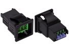 Stecker WAGO 2L für KNX grün Cod.E 3A 50V Snap-In