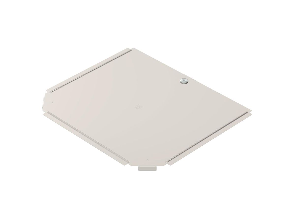 Deckel BET RTD zu T-Stück 300mm Edelstahl A4 blank