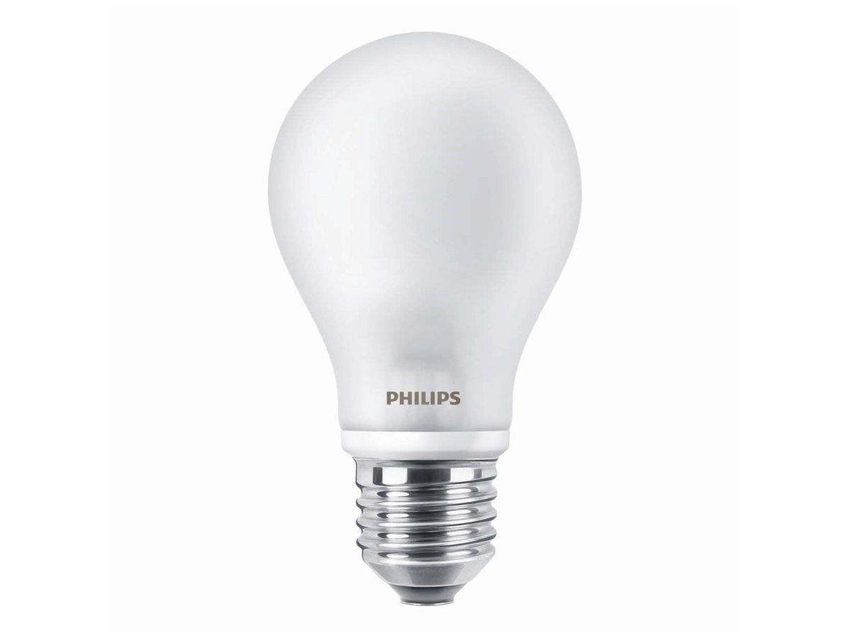 LED-Lampe CorePro Bulb E27 A60 7…60W 230V 2700K 806lm, opal