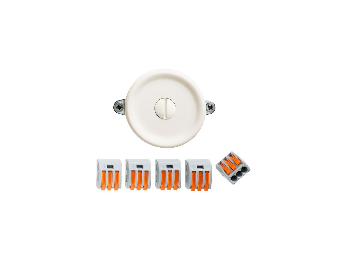 UP-Abzweigdose FH 2.5mm² 15A 500V 3LNPE weiss