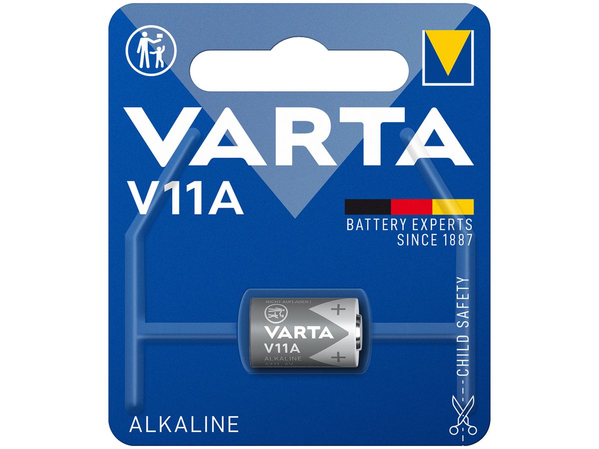 Batterie Alkali VARTA Electronics V11A, 6V Blister à 1 Stück