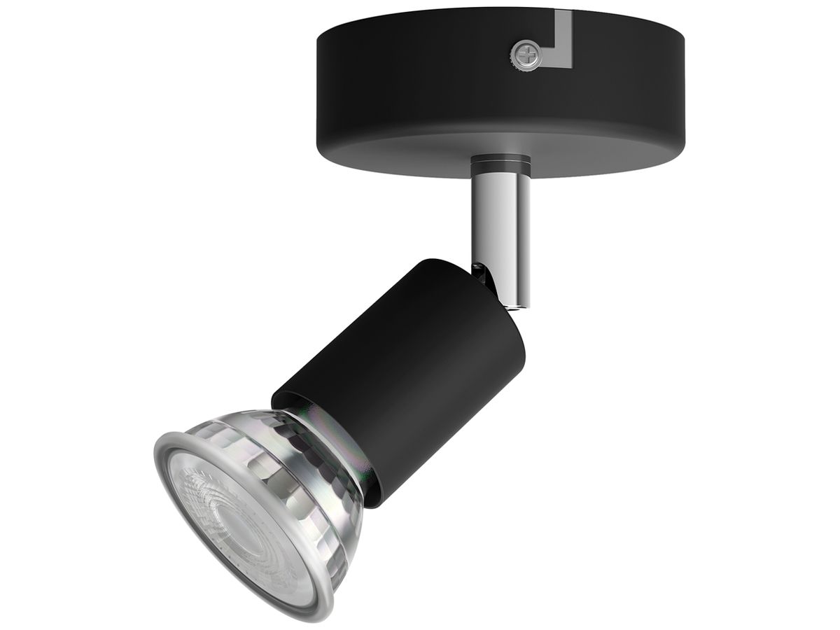 Spot Philips Limbali GU10 1×50W Ø80×130mm schwarz