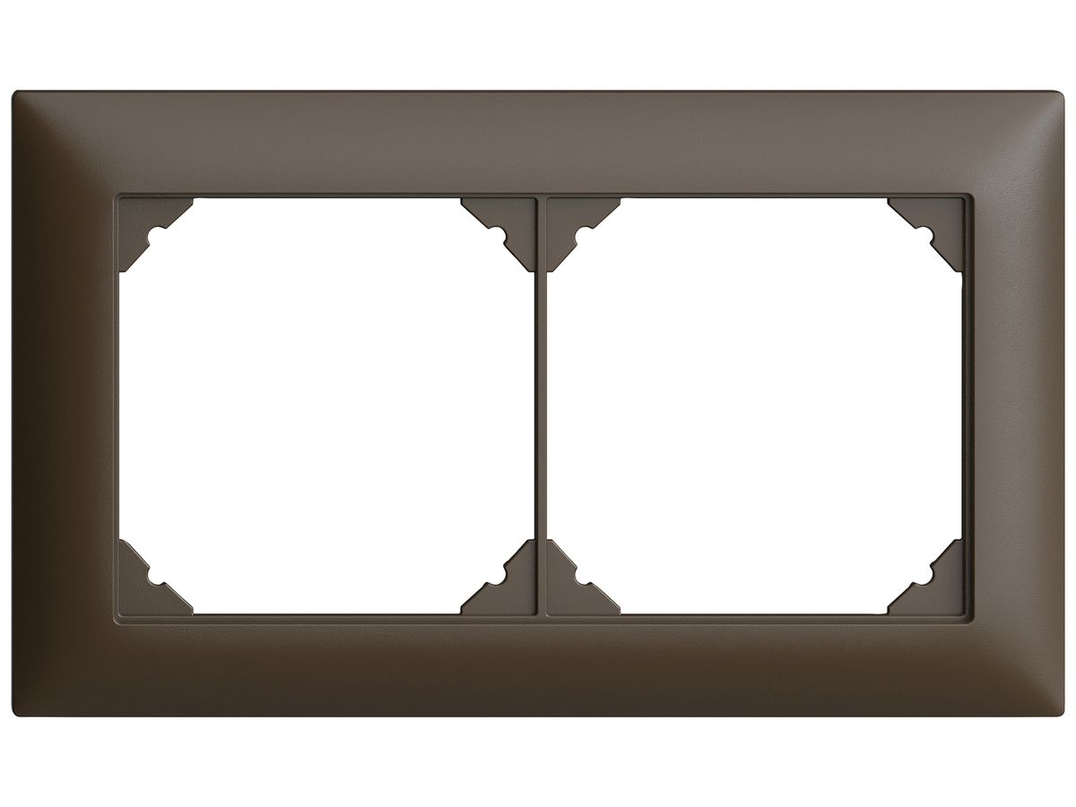 UP-Kopfzeile EDIZIOdue SNAPFIX® 1×2 horizontal 148×88mm umbra
