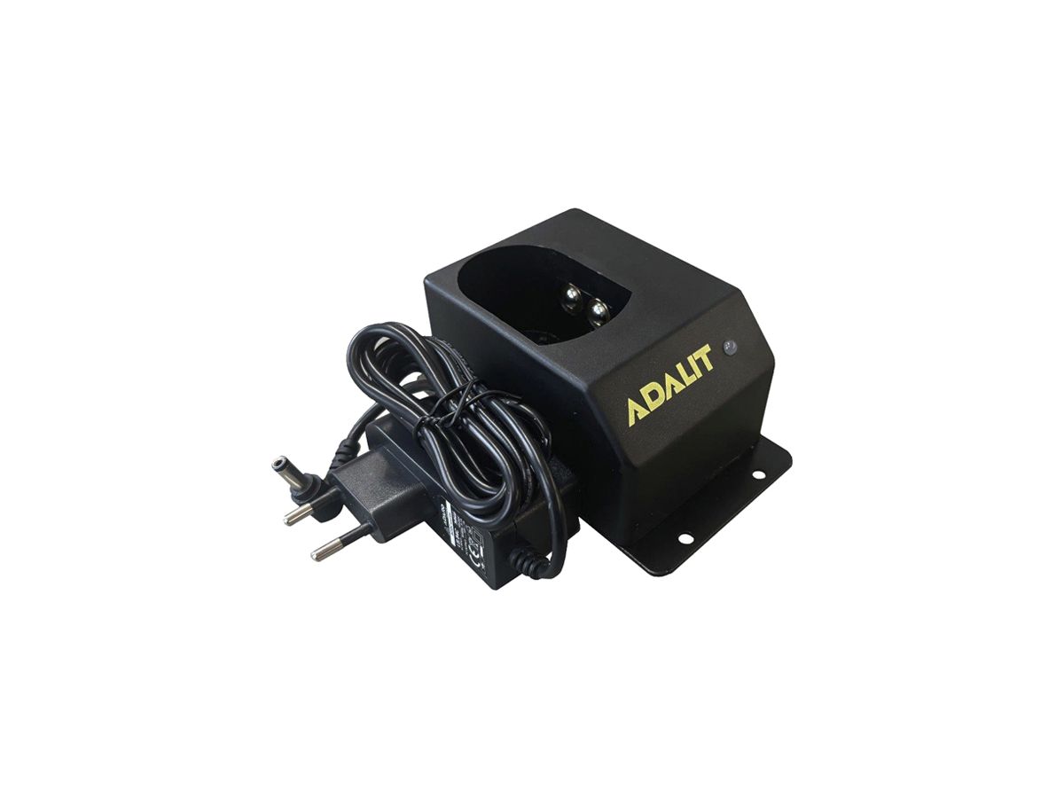 Ladebasis Lumatec IP54 100V 10V 131×76×57mm schwarz
