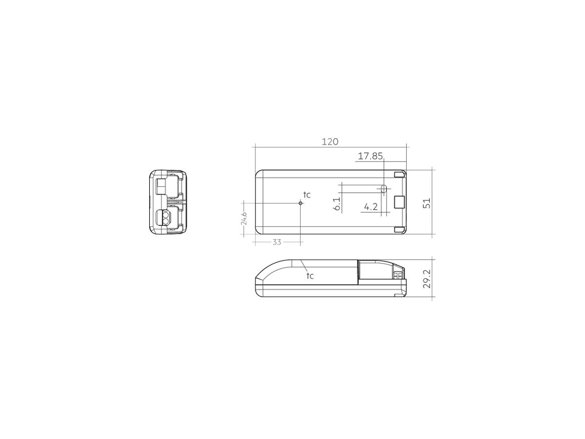 LED-Betriebsgerät MH DALI-2 NFC 11.44W 7…44V 260mA DALI DIM