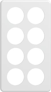UP-Kopfzeile STANDARDdue SNAPFIX® 4×2 150×270mm ws