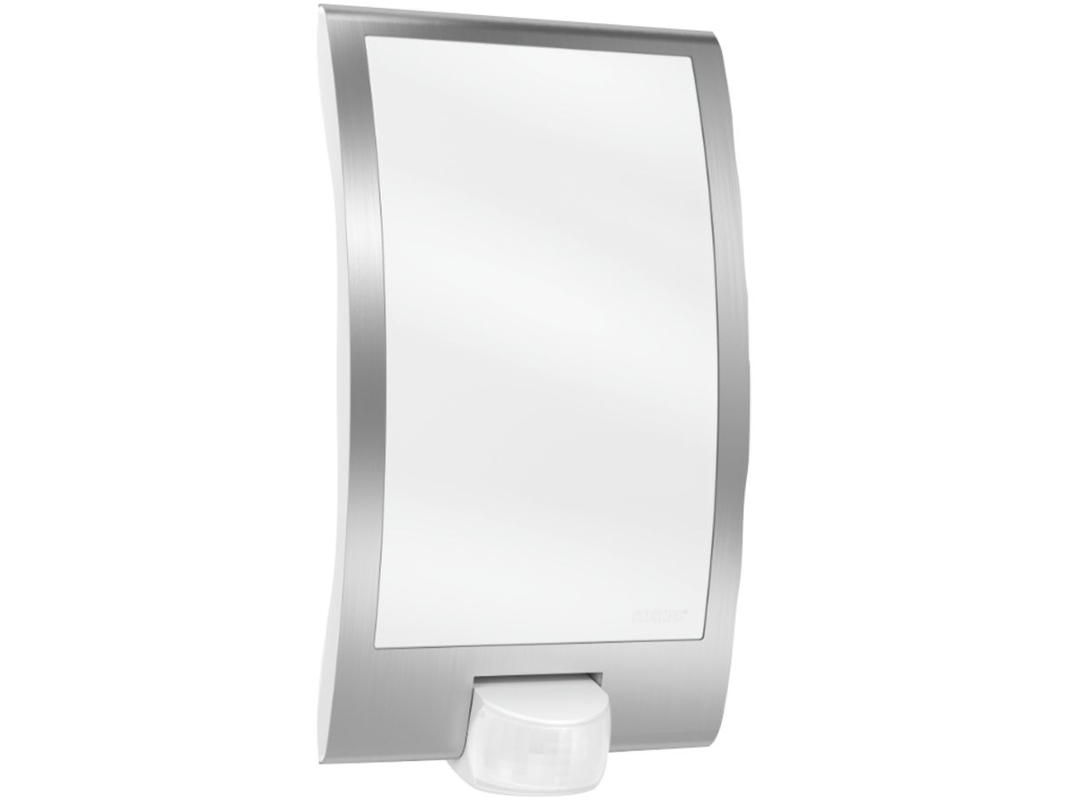 Wandleuchte Steinel L 22 PIR E27 60W IP44, Edelstahl