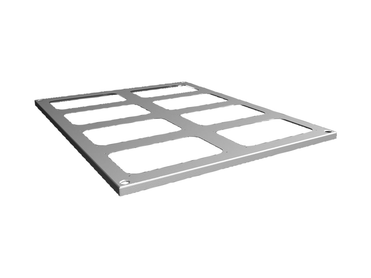 Oberbodenblech Rittal SV 9681.568 600×800mm Dachbeplankung grau