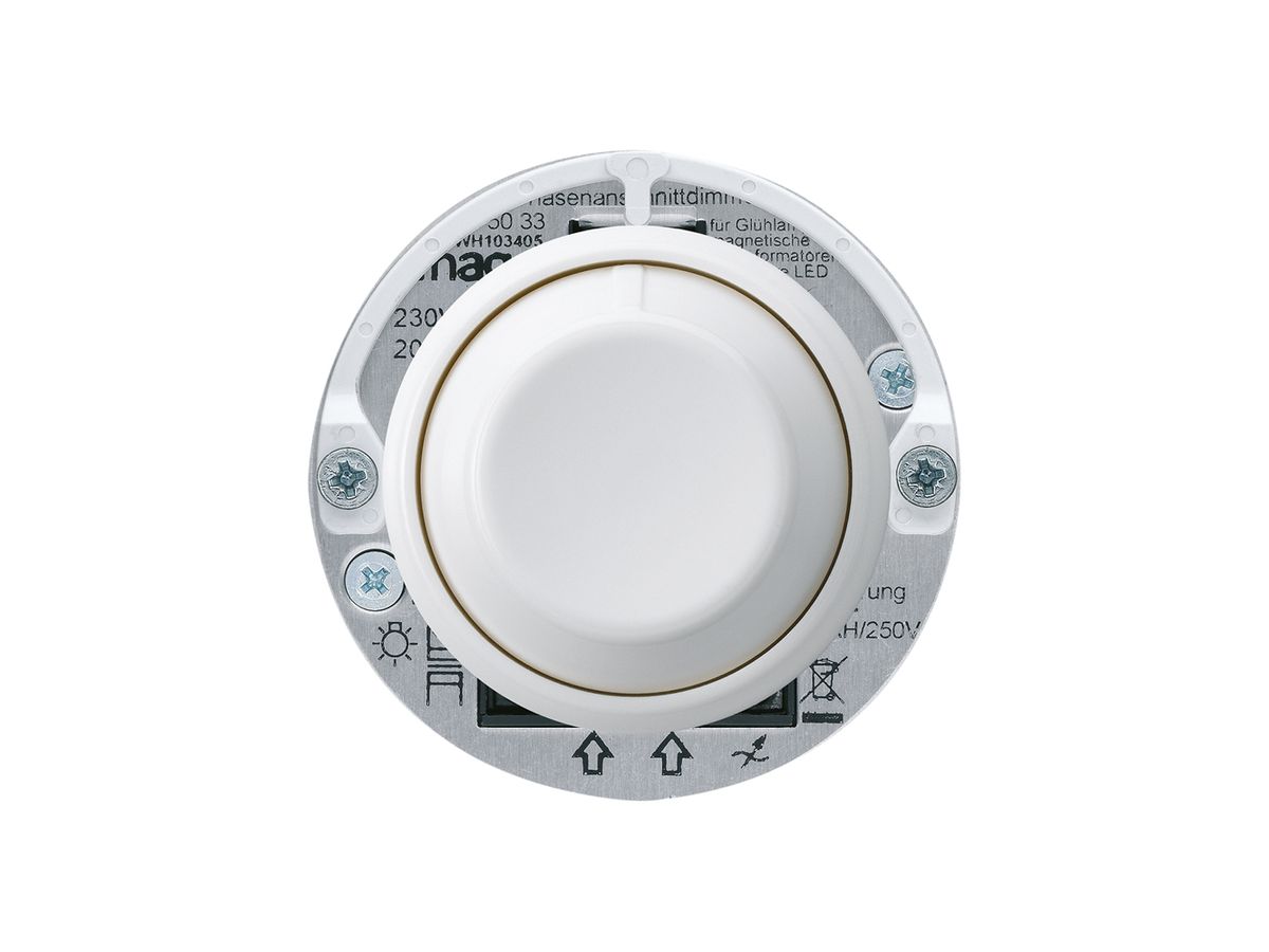 Universaldimmer basico Phasenan. mit LED weiss