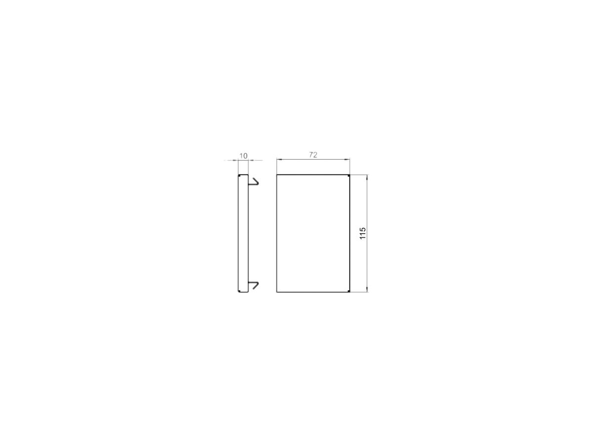 Endstück Bettermann GS-E70110 verzinkt