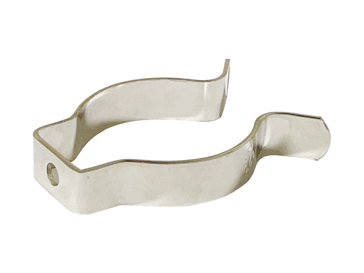 Metallklammer für T8 vernickelt