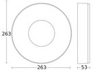 LED-Decken-/Wandleuchte Steinel RS 200 C 17.1W 1165lm 830 IP54