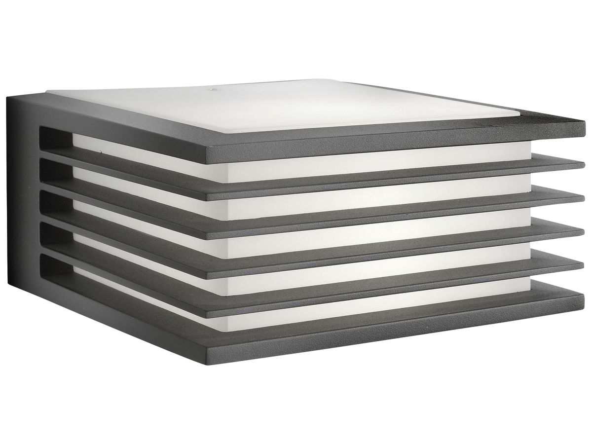 Wandleuchte Philips Shades E27 1×42W IP44 anthrazit