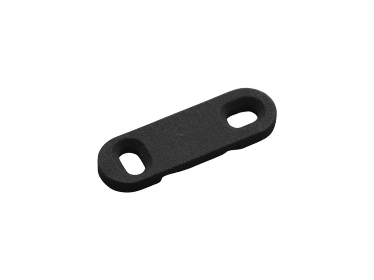 Bride HY-FB, für Flachband-Wassersensor, 15×47×4mm, schwarz, 3 Stück
