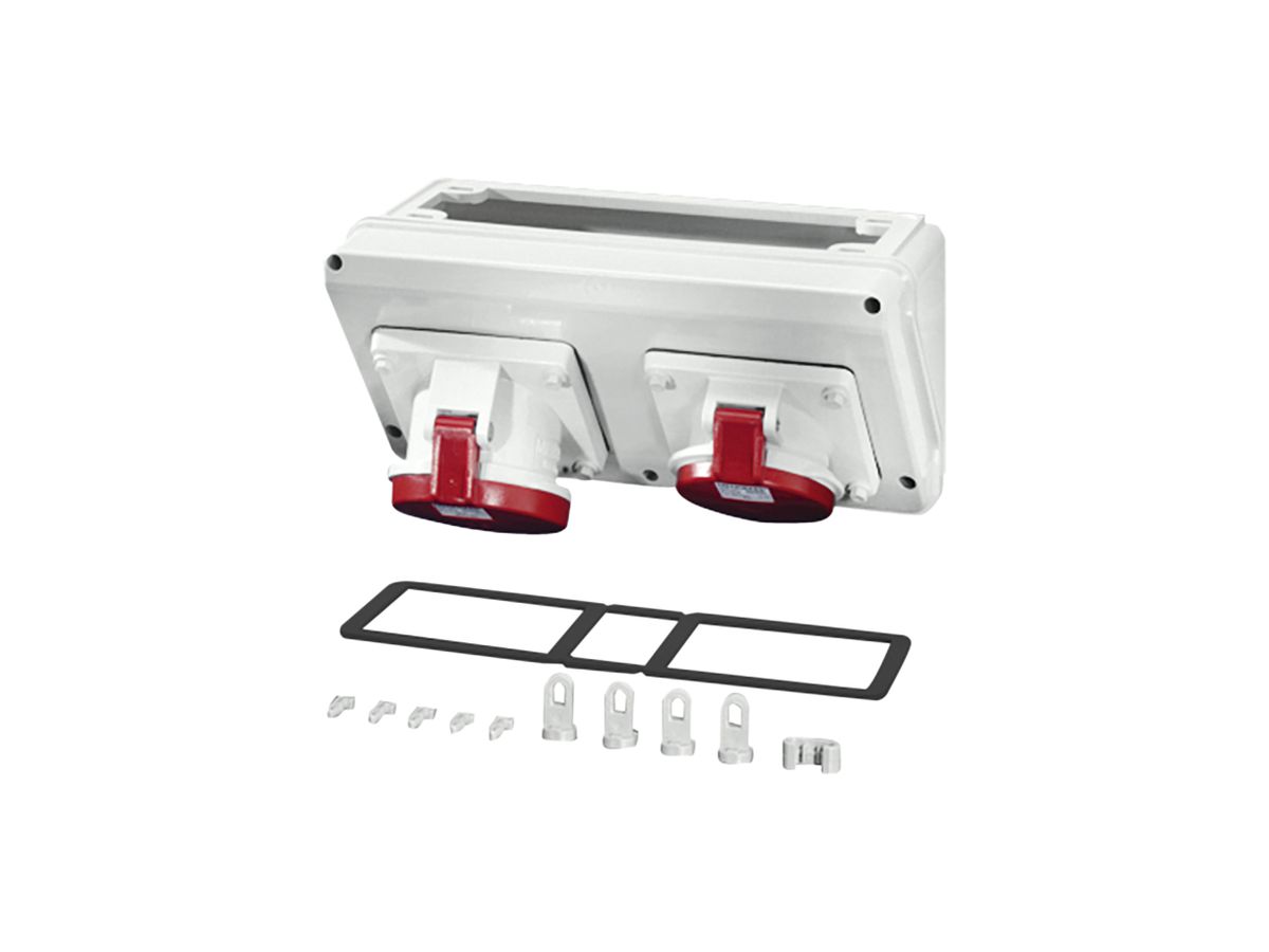 Connection Box Hensel Mi, CEE 32A, + CEE 63A, 5 P, 400V, 6h