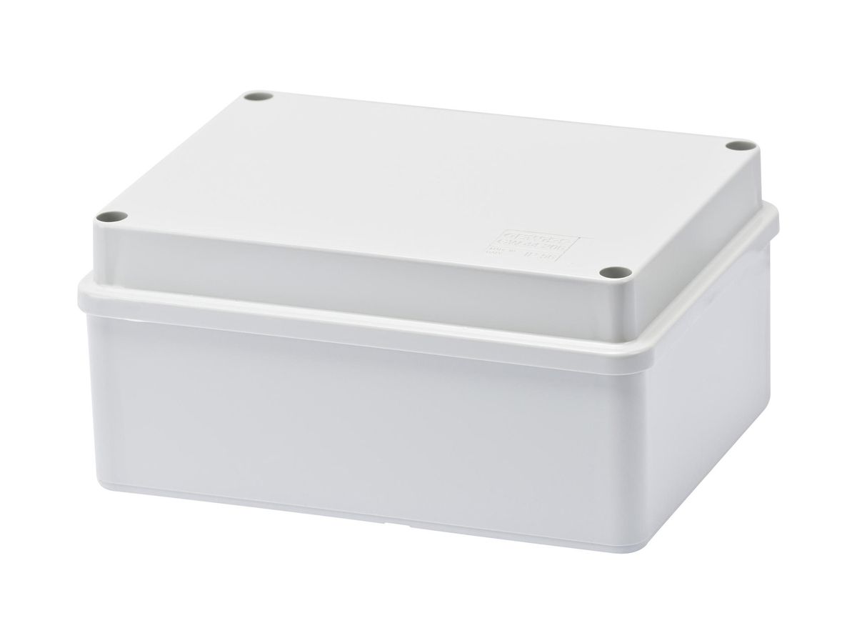 AP-Abzweigdose GEWISS 159×119×76 Schraubdeckel IP56 hf grau