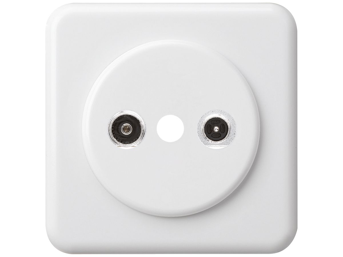 UP-Antennendose basico TV-R Bauart C 11dB 2GHz weiss