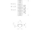 Profilschiene Bettermann 900×35×18mm bandverzinkt