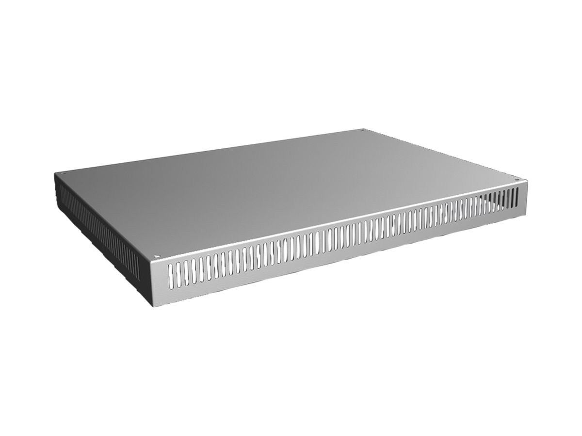 Oberbodenblech Rittal SV 9681.886 800×72×600mm Dachbeplankung entlüftet grau