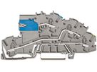 Inst.-Etagenklemme WAGO 2.5mm² NT/L/PE grau