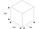 UP-Rahmen SLV für FLAT FRAME und BASIC LED Serie, Messing