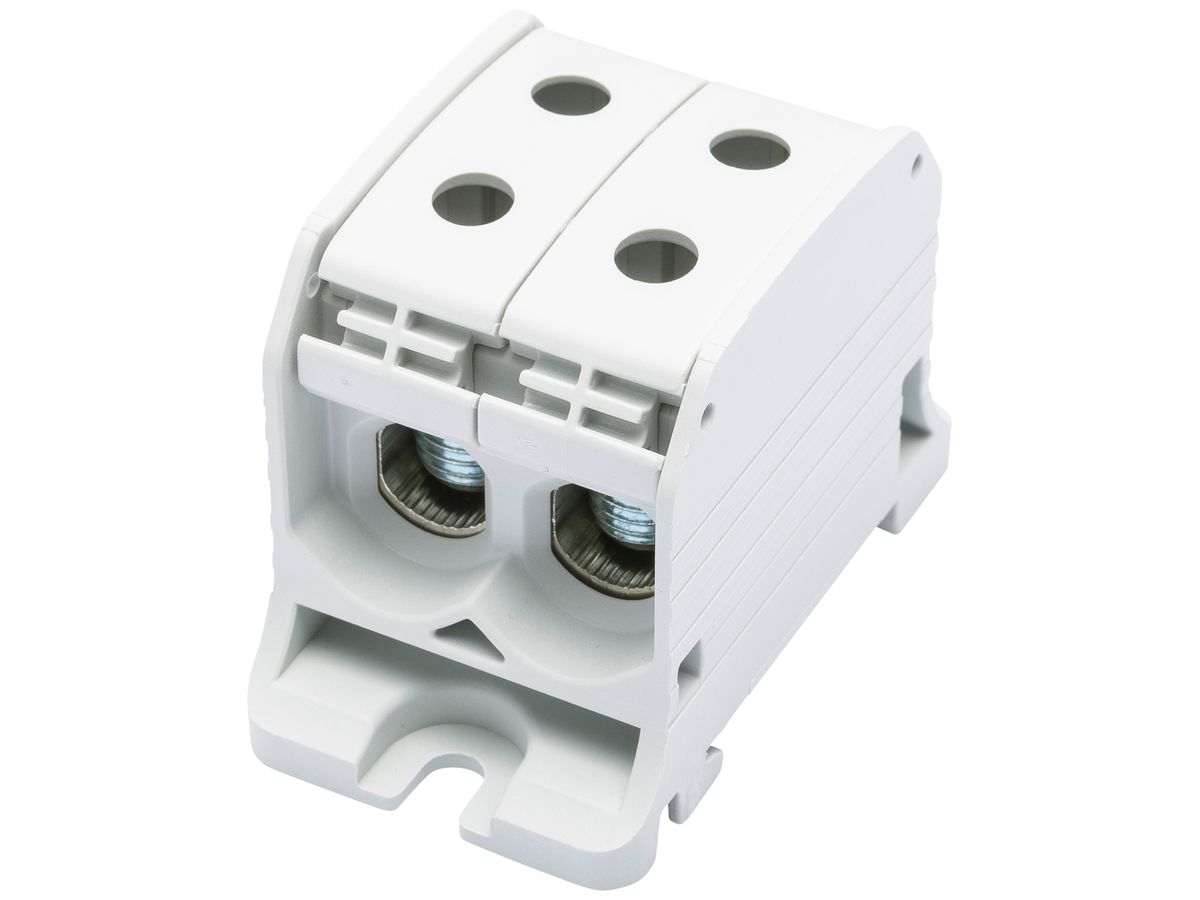 Verteilerblock Bals RKA 50 1P 150A 2×Eingang 2×Ausgang 4…50mm² grau