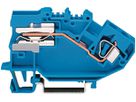 Neutralleiter-Trennklemme WAGO 6mm² blau