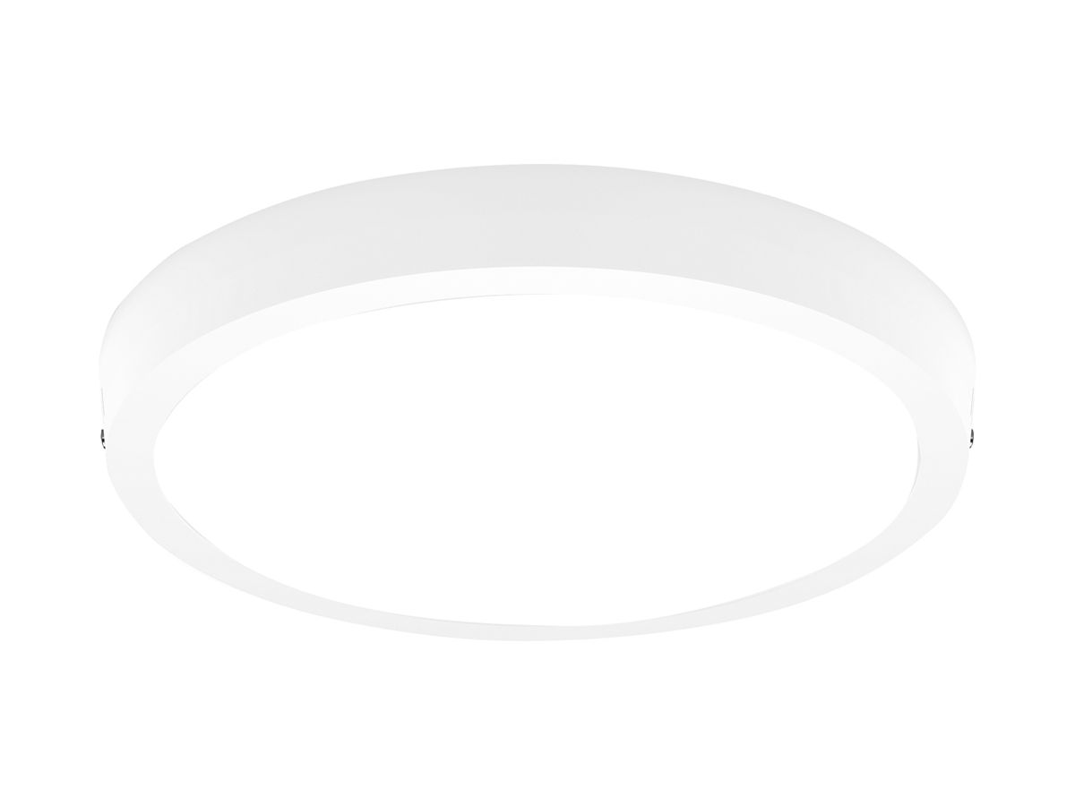 AP-LED-Downlight Philips Slim Surface 20W 2000lm 827 110° Ø286mm weiss