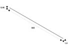 LED-Lichtband SLV GRAZIA IP FLEXSTRIP RGBW 24V 87W 3000K 120° 5020mm