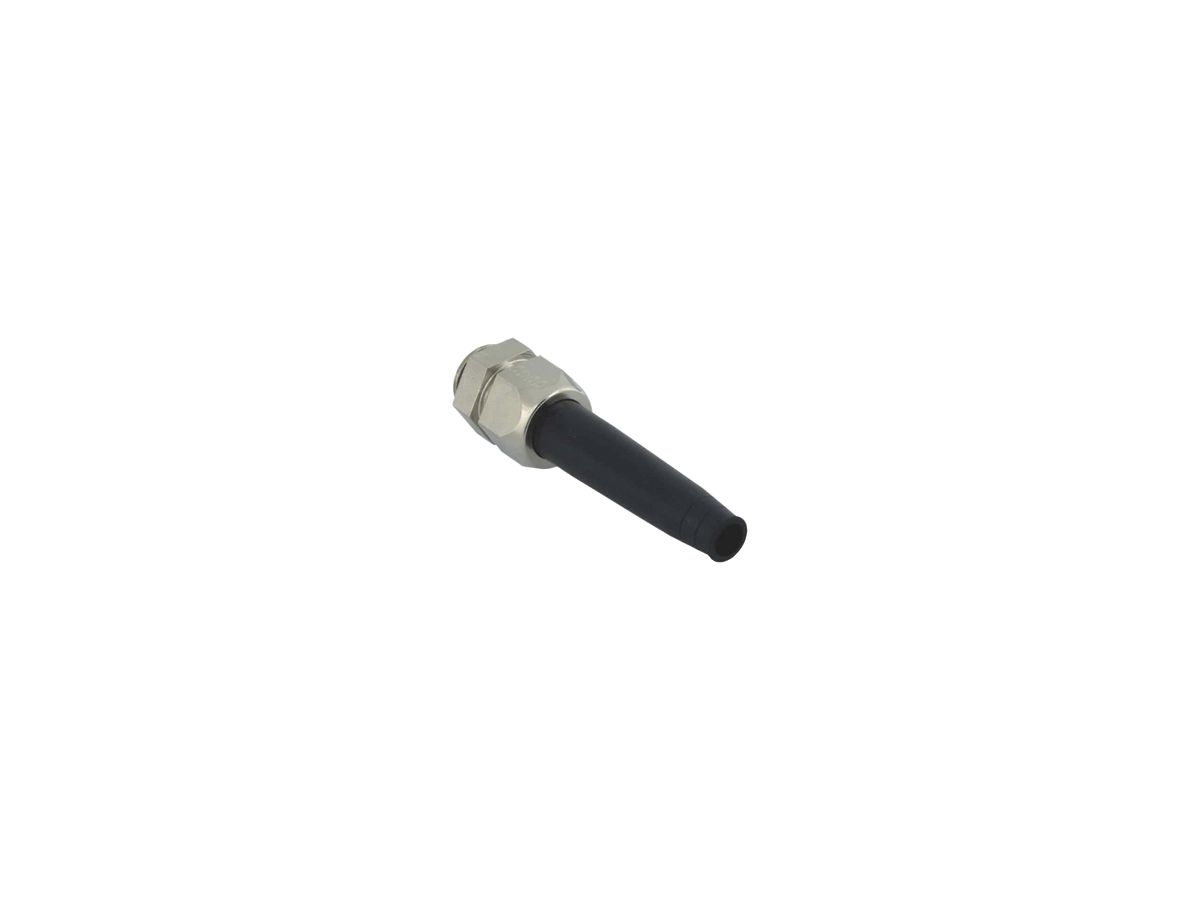 Kabelverschraubung AGRO Messing M20×1.5 Ø9…11mm mit Knickschutztülle