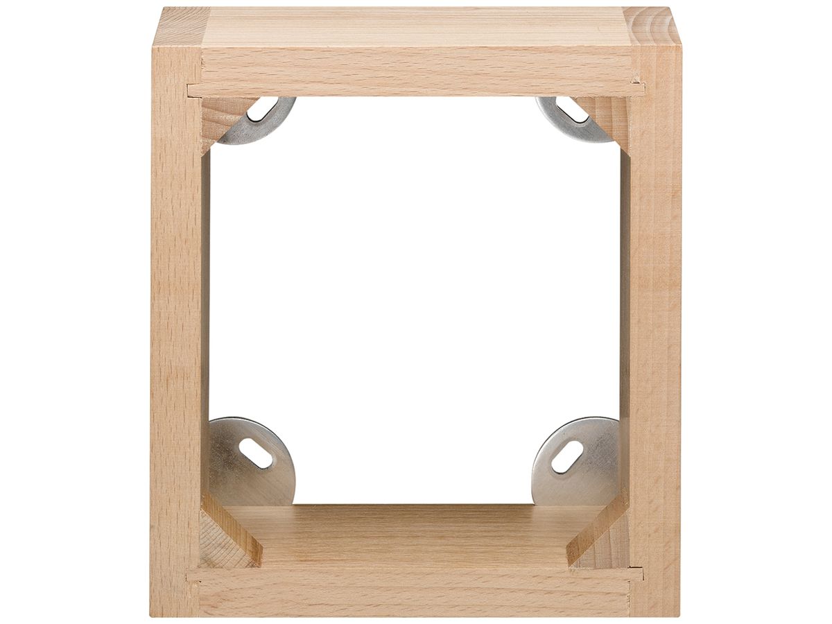 AP-Rahmen Hager FLF 2×3 Holz lackiert