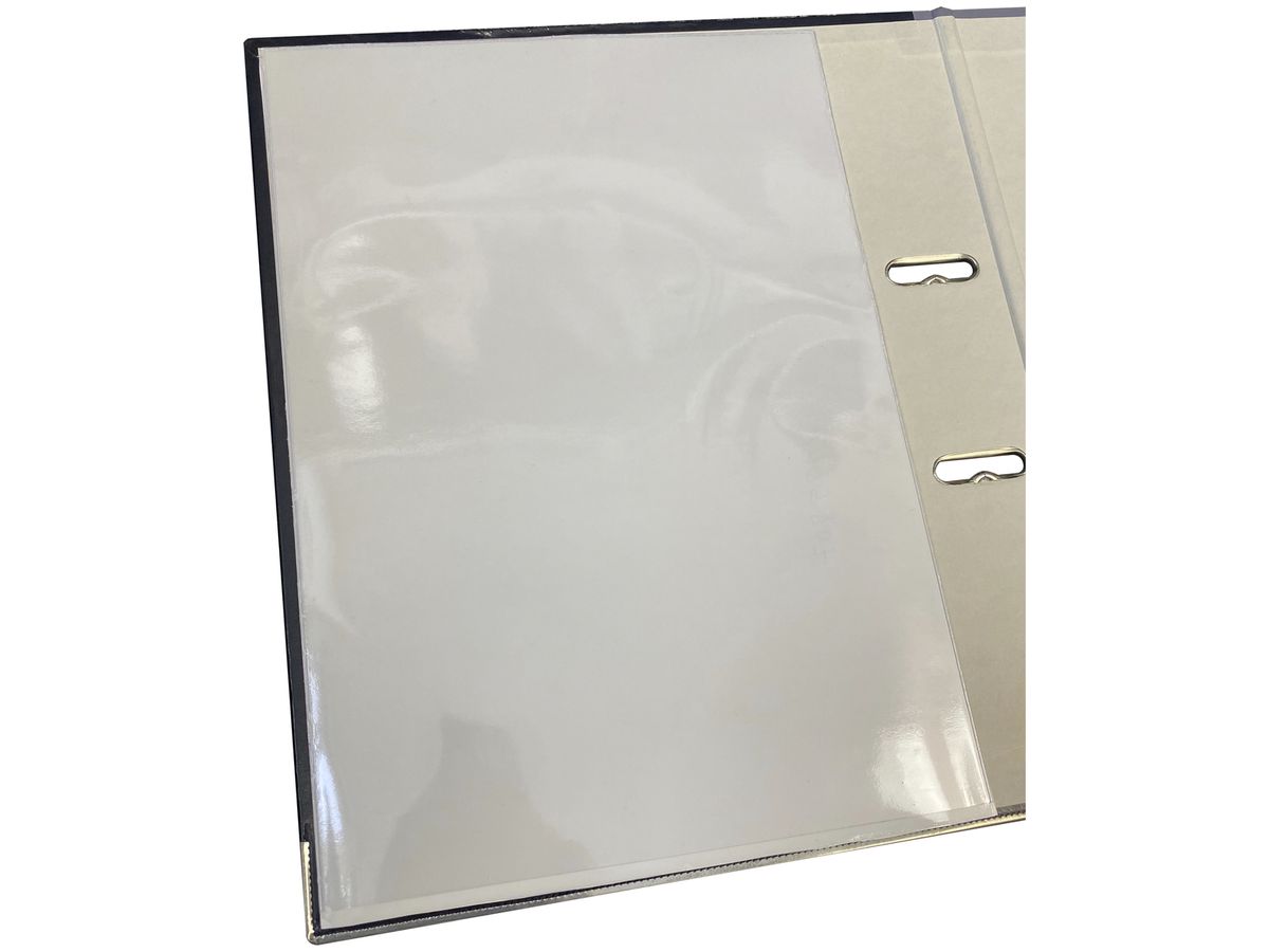 Schutzhülle ELBRO selbstklebend leer transparent 305×220mm Vinyl für A4